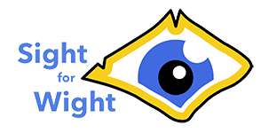 Sight For Wight Charity Logo. Isle of Wight Based charity for the visually impaired. 