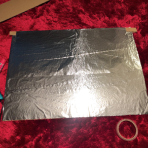 A DIY cheap radiator reflector to save on your energy bill this winter