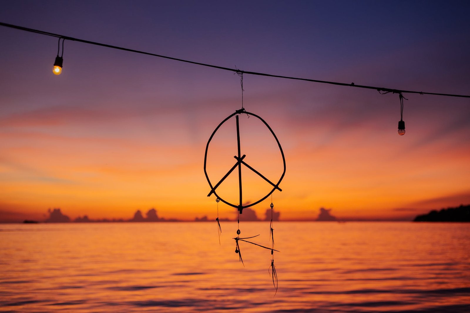 black metal basketball hoop on sea during sunset