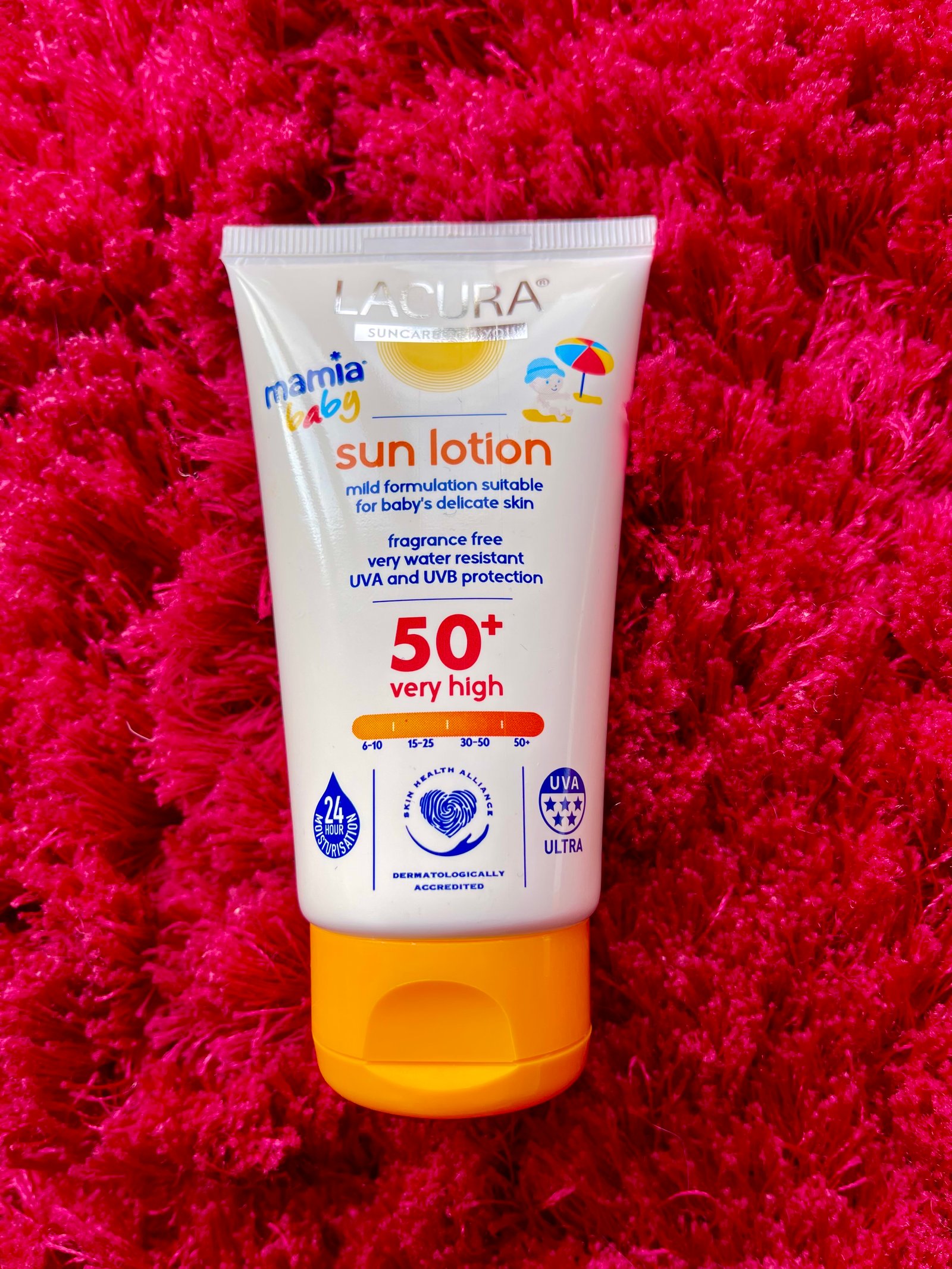 Aldi lacura baby kids sun lotion sun cream is cheap and effective